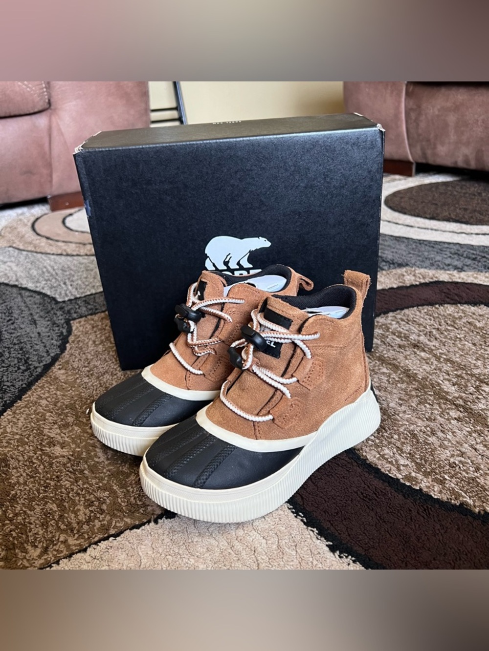 Little Girl Sorel Out 'N About IV Classic Waterproof boots Size 2